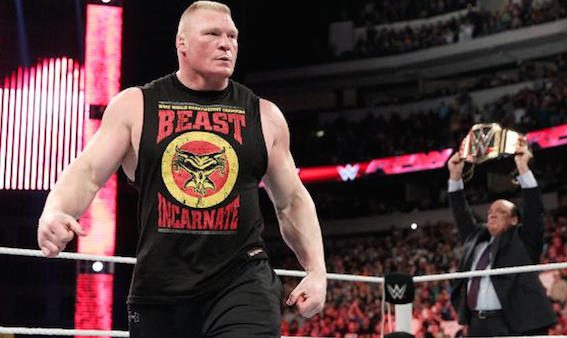 Brock Lesnar at Royal Rumble Brock Lesnar Winner of Royal Rumble 2016